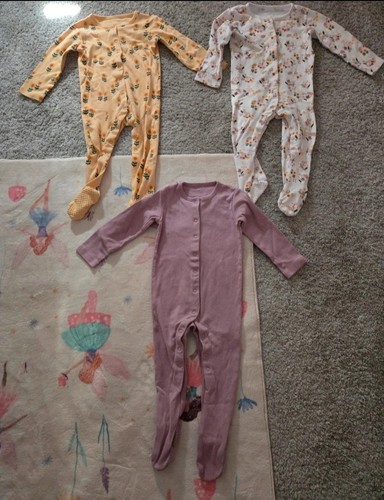 Baby girl sleepsuits - girl, 18-24