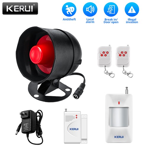 Wireless burglar alarm kit - wireless,