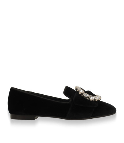 Dolce gabbana velvet loafer - dolce,