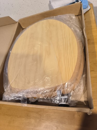 Wooden toilet seat - toilet,