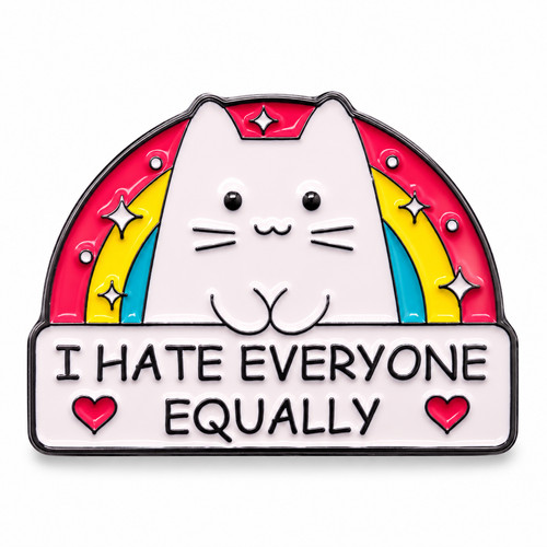 Hate everyone equally cat - i,