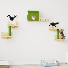  Wooden Wall-Mounted Cat