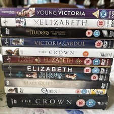 Royal DVD Related DVD Collection. 10 DVDs Plus The Crown Season1 And 2 Box Set.