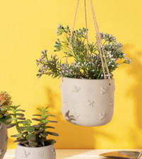 Hanging Bee Planter Grey