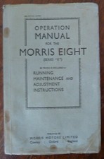 Morris Eight Series E original