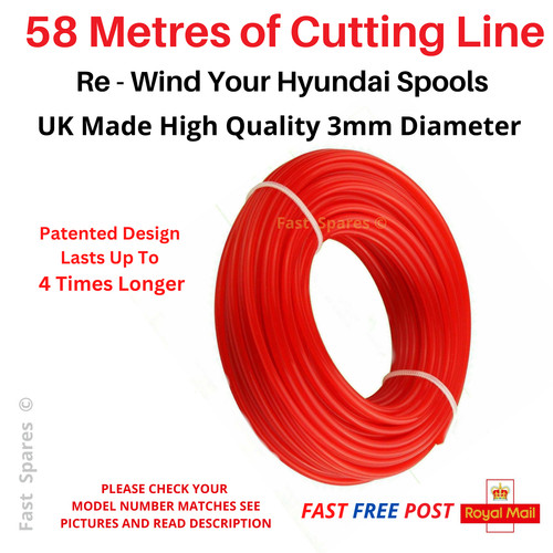 Hyundai strimmer spool line - hyundai,