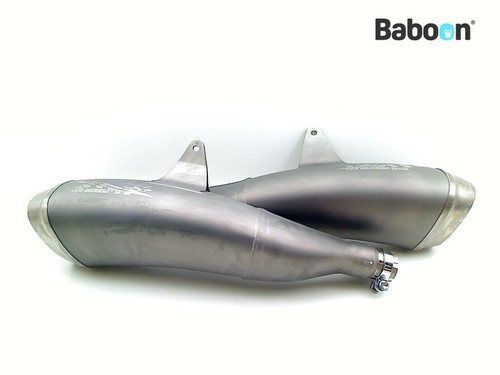 Exhaust muffler set original - muffler,