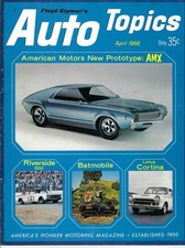 1966 Batmobile, AMX, Mopar