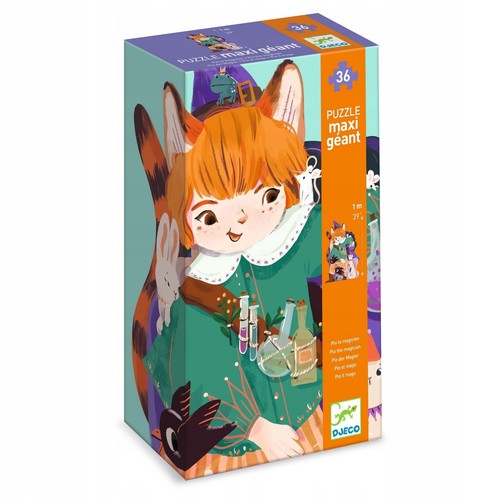 Djeco giant cardboard - giant, puzzle