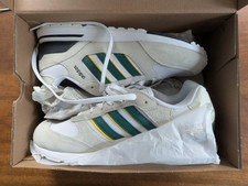 Adidas Run 80s ® ( Size 10 ) Shoes - Old School Style Beige Green. BNIB