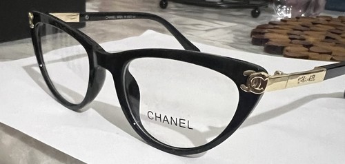 Chanel eyeglasses frame black - eyeglasses, frame,black