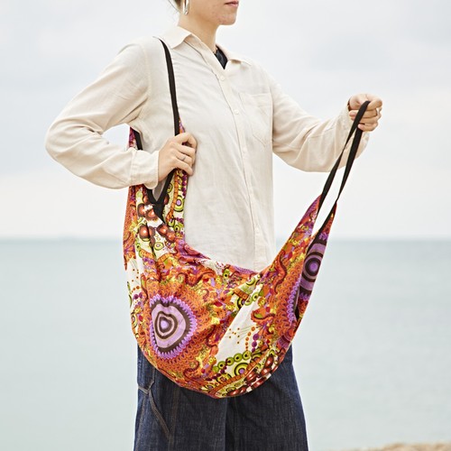Handmade sarong tote - sarong, yoga