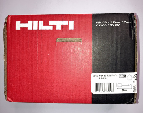 Hilti nails mx 32mm - x-gn, 32