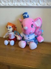 Haven Holidays Anxious Elephant & Polly The Lifeguard Soft Toys BNWT