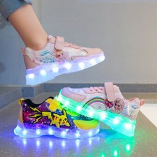 Boys Girls LED Light Up Shoes