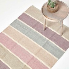 Cotton Chenille Stripe Rugs
