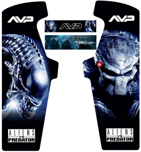 Alien predator upright - predator,