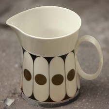 Wedgwood Black Velvet Milk Jug Bone China Made In England Excellent Condition