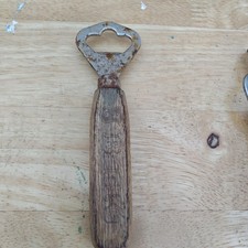 Becks Beer Wood Handle Beer Bottle Opener Made In Germany Vintage Collectible 6"