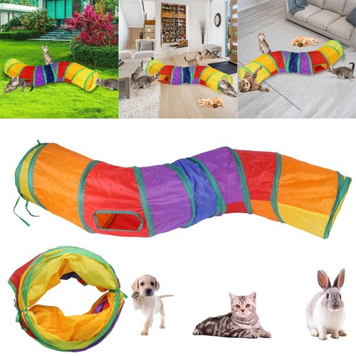 Indoor cat tunnel pet - cat,