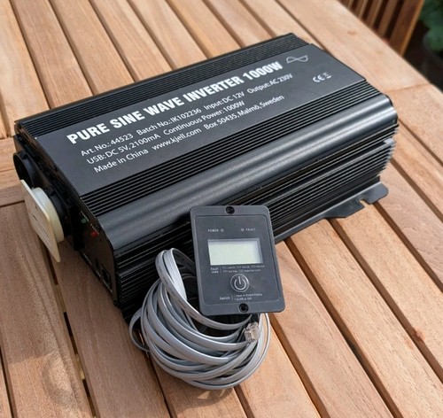 Pure sine wave - 1000, w