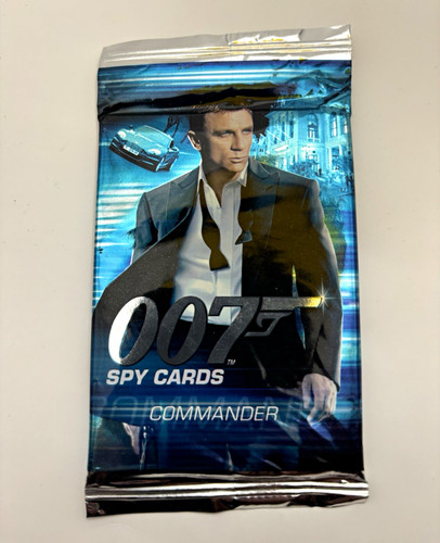 007 spy cards commander 2008 - spy,
