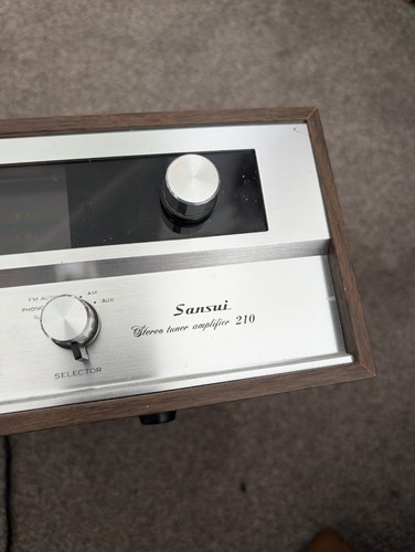 Sansui 210 amplifier - sansui,