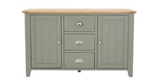 DFS Sloane Oak 3 Drawer Sideboard RRP £599