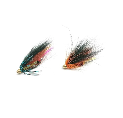 Salmon tube flies - (2, pack)