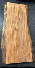 Large English  Slab Spalted Beech charcuterie Serving Cutting Board Live Edge