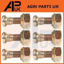 6x Front Wheel Studs & Nuts