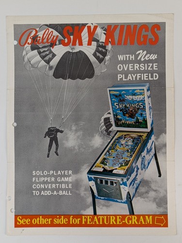 Bally sky kings pinball - kings,