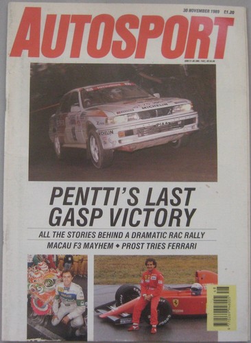 Autosport magazine november - autosport,