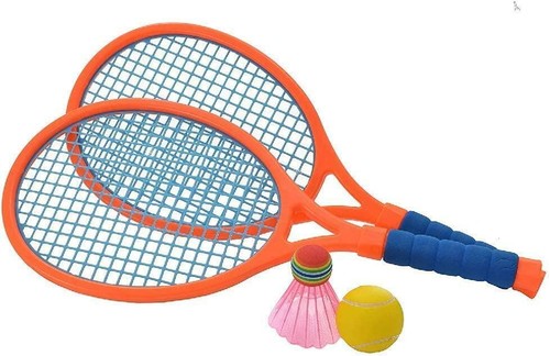 Plastic neon tennis badminton - neon,