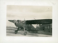 WW2 RCAF Biplane Training Aircraft 3.75 x 2.75 inches 
