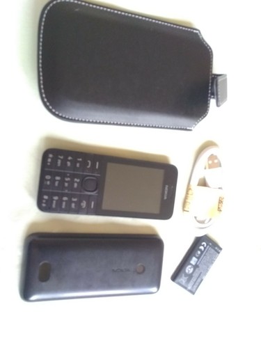Nokia 208 black - -, (vodafone)
