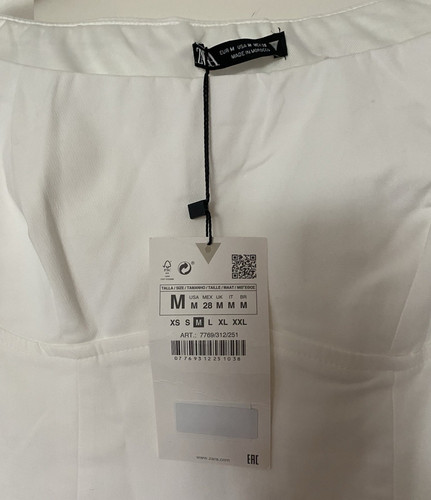 Zara women white solid - women’s,