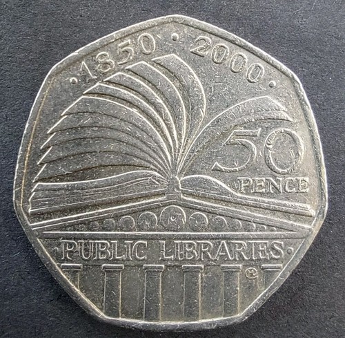 2000 50p public - public, libraries