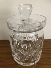 Vintage cut glass - cut,
