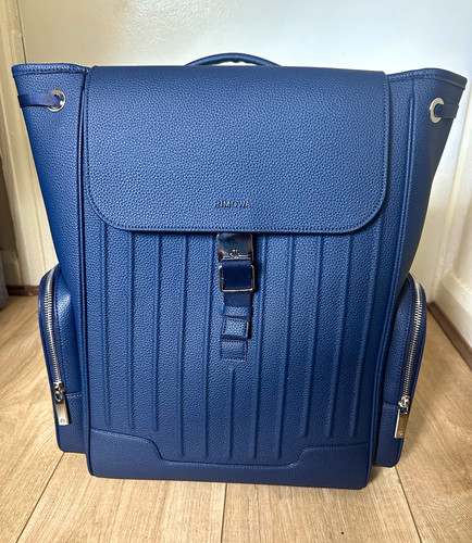 Rimowa blue leather - blue, designer