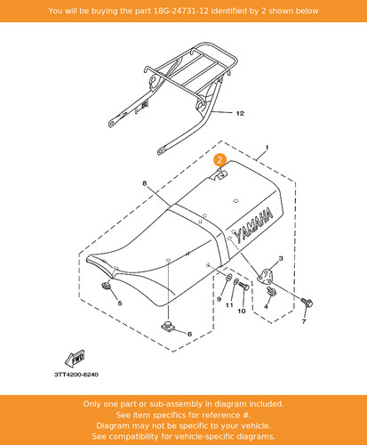 Yamaha cover seat - yamaha,
