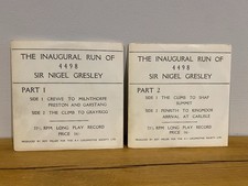 A Pair Of 7 Inch Vintage Singles Of 1967 Train Recording. Excellent Condition.