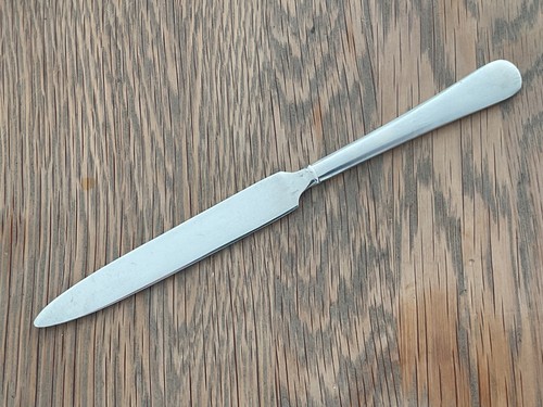 Silver plated letter opener - letter,