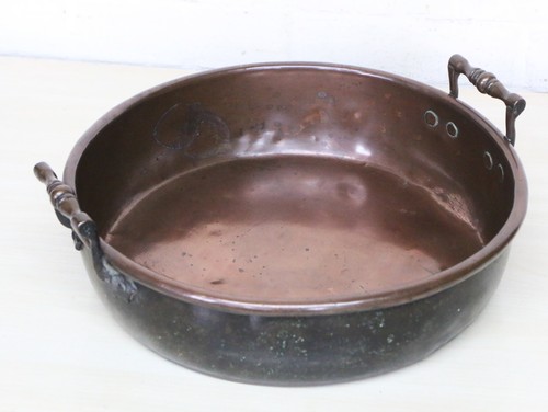 Antique 19th copper pan - c.,