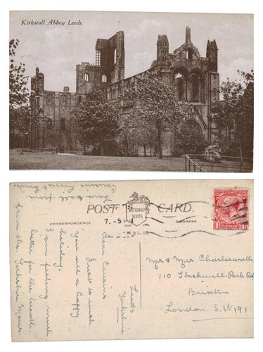 Vintage postcard kirkstall - postcard,