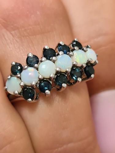 Real opal blue - real,