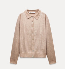 zara knit cardigan With