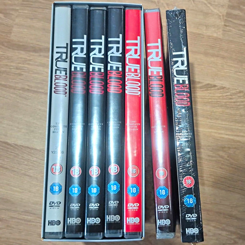 True blood seasons dvd - blood, box