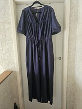 George @ Asda Navy Wide Leg