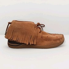 VISVIM SHAMAN FOLK SUEDE SHOES  LIGHT BROWN. US 10. INSOLE 27CM 
